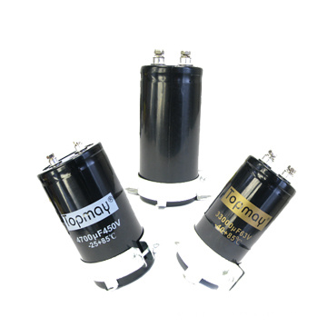 Capacitor eletrolítico de alumínio 85c do parafuso 159m100V